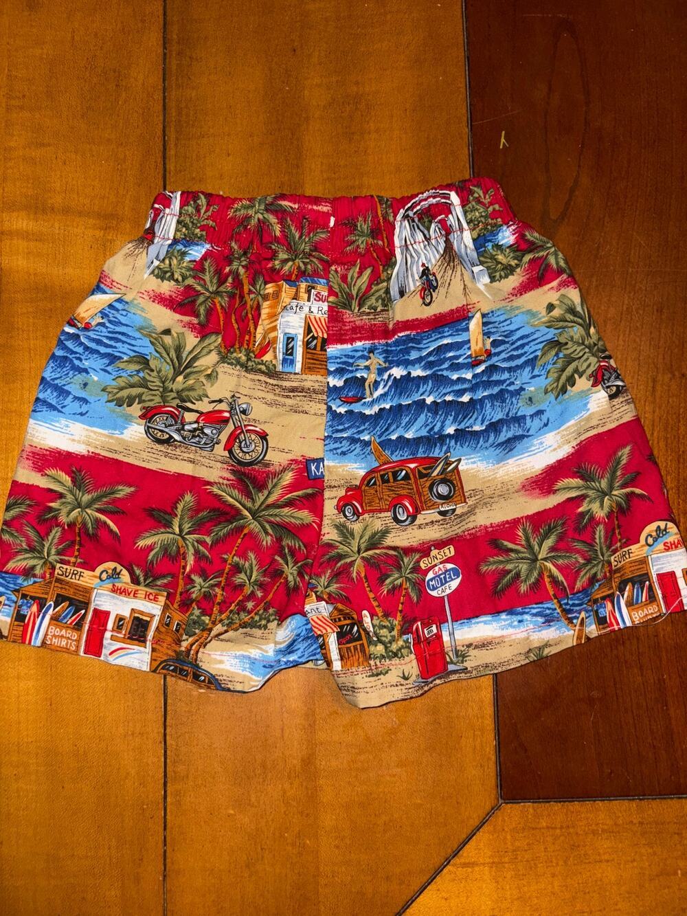 Authentic Hawaiian Shorts Sz 2 100% Cotton